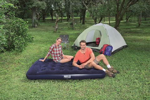 Bestway Pavillo Full Airbed With Built-In Foot Pump 191x137x28cm