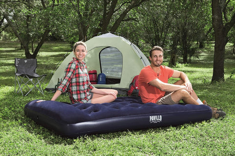 Bestway Pavillo Full Airbed With Built-In Foot Pump 191x137x28cm