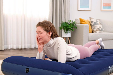 Bestway Pavillo Twin Airbed With Built-In Foot Pump 188x99x28cm