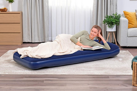 Bestway Pavillo Twin Jr. Airbed With Built-in Foot Pump 185x76x28cm