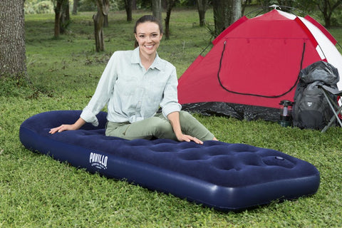 Bestway Pavillo Twin Jr. Airbed With Built-in Foot Pump 185x76x28cm