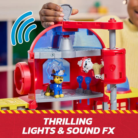 Paw Patrol Fire Rescue Command Center with Marshall Figure