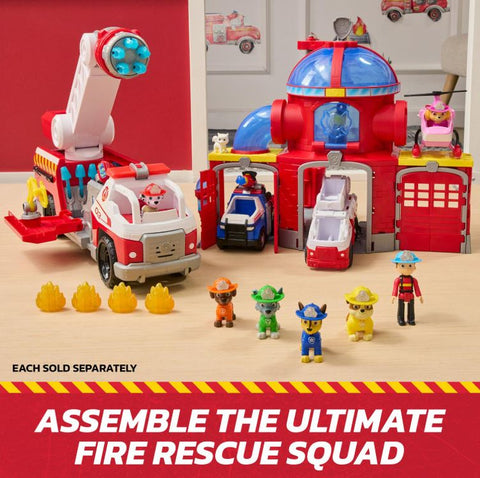 Paw Patrol Fire Rescue Command Center with Marshall Figure
