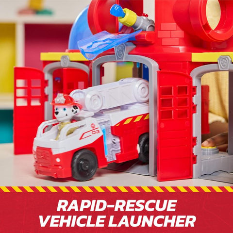 Paw Patrol Fire Rescue Command Center with Marshall Figure