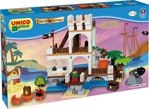 Unico Plus Pirates Fortress 181 Pieces