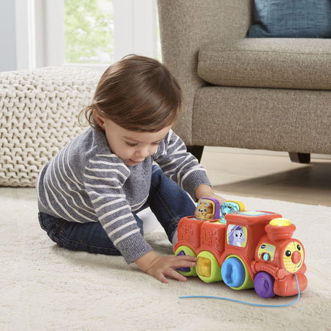 VTech Pop and Sing Animal Train Pull-Along