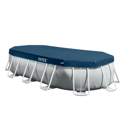 Intex Prism Frame Above Ground Oval Pool Set 503x274x122cm
