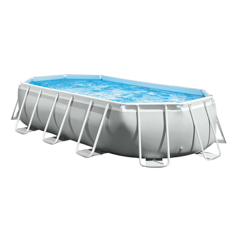 Intex Prism Frame Above Ground Oval Pool Set 503x274x122cm
