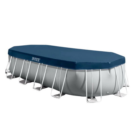 Intex Prism Frame Above Ground Oval Pool Set 610x305x122cm