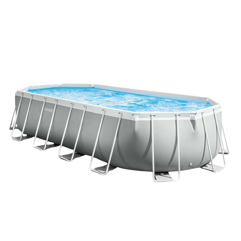 Intex Prism Frame Above Ground Oval Pool Set 610x305x122cm