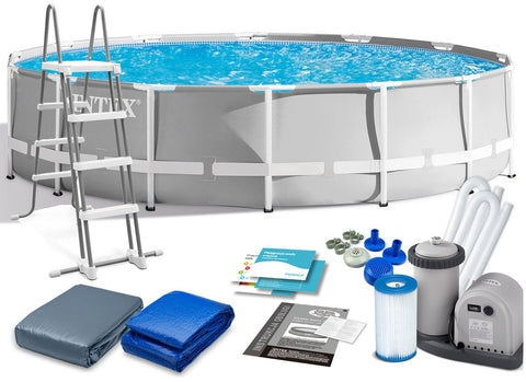 Intex Prism Frame Above Ground Pool Set 549x122cm