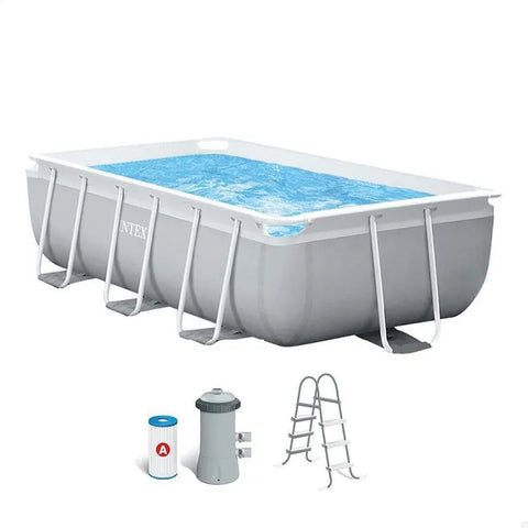 Intex Prism Frame Above Ground Rectangular Pool Set 300x175x80cm