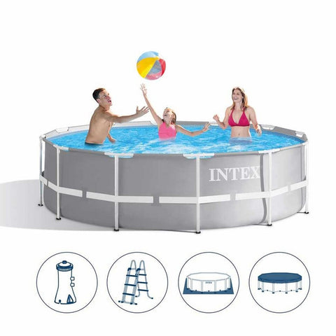 Intex Prism Frame Above Ground Round Pool Set 427x107cm