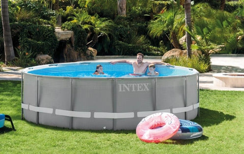 Intex Prism Frame Above Ground Round Pool Set 427x107cm
