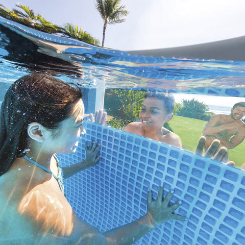 Intex Prism Frame Clearview Premium Above Ground Pool Set 488x122cm