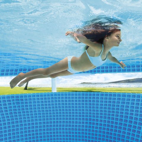 Intex Prism Frame Clearview Premium Above Ground Pool Set 488x122cm