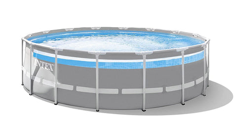 Intex Prism Frame Clearview Premium Above Ground Pool Set 488x122cm