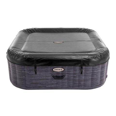 Intex PureSpa Greystone Deluxe Square Bubble Spa Set 239x71cm, 6 Person