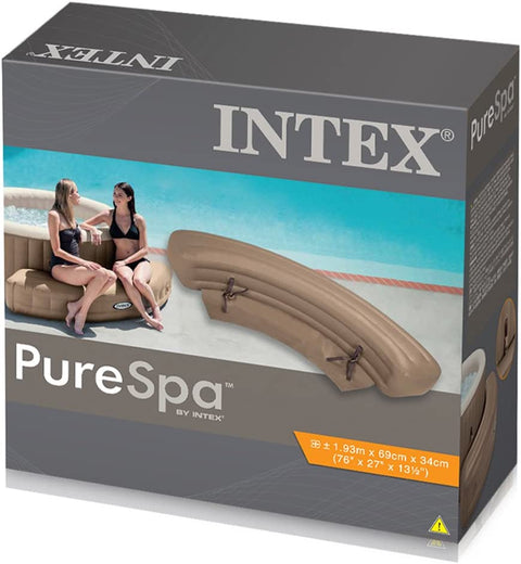 Intex PureSpa Inflatable Bench Sahara Tan