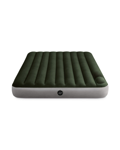 Intex Queen Dura-Beam Downy Airbed With Built-In Foot Pump 203x152x25cm