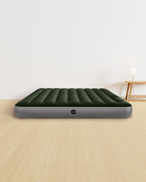 Intex Queen Dura-Beam Downy Airbed With Built-In Foot Pump 203x152x25cm