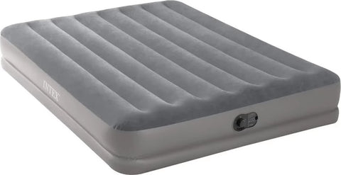 Intex Queen Dura-Beam Prestige Air Mattress With Fastfill USB Pump 203x152x30cm