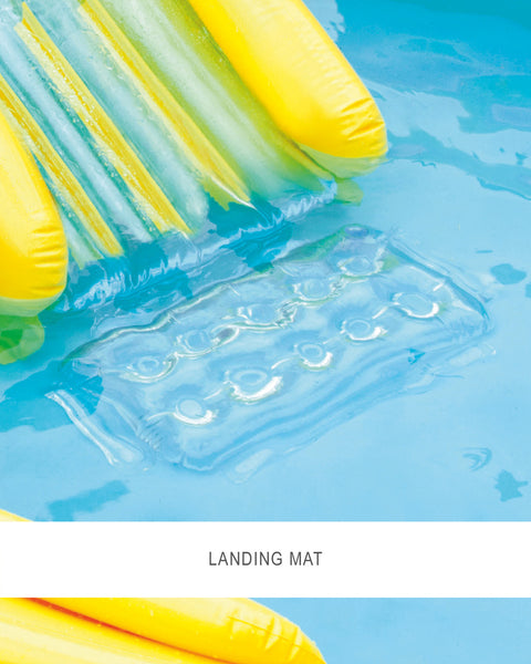 Intex Rainbow Funnel Inflatable Play Center With Slide 295x191x109cm
