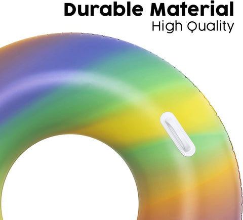 Bestway Rainbow Swim Tube 119cm