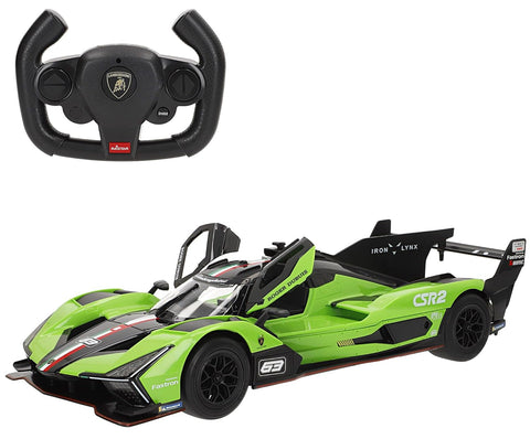 Rastar 1:14 Lamborghini SC63 Green R/C