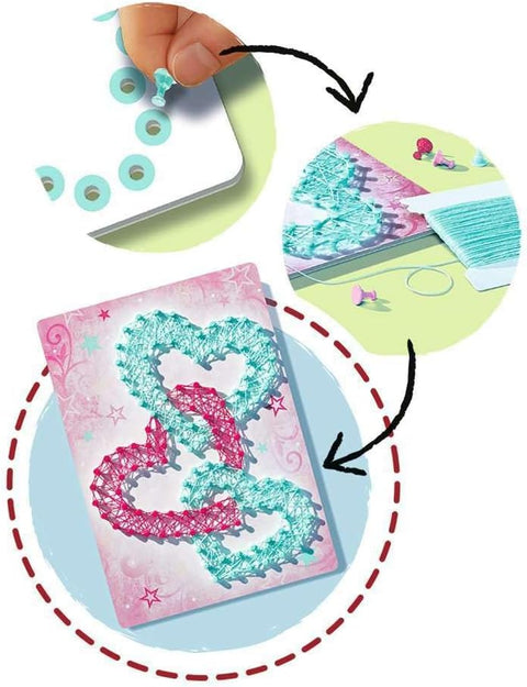 Ravensburger Be Creative String Art Hearts