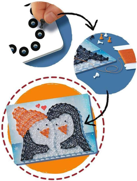Ravensburger Be Creative String Art Penguin