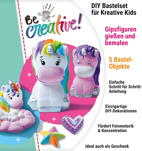 Ravensburger Be Creative Plaster Casting Unicorn Craft Set