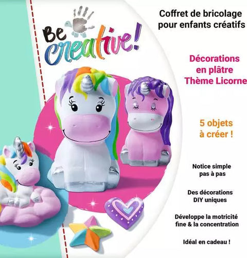 Ravensburger Be Creative Plaster Casting Unicorn Craft Set