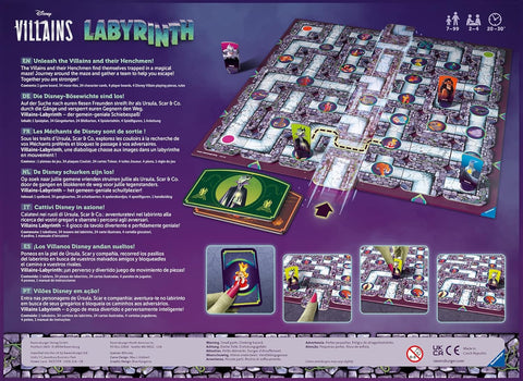 Ravensburger Disney Villains Labyrinth Board Game