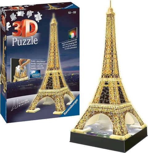 Ravensburger Eiffel Tower Night Edition 3D Puzzle 226 Pieces