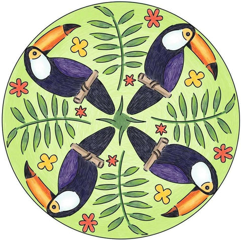 Ravensburger Mandala Designer Flamingo & Friends