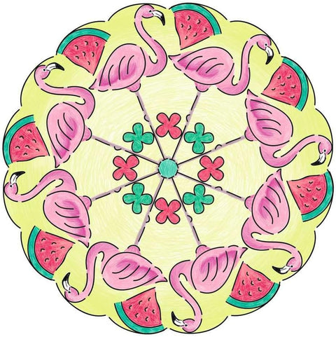 Ravensburger Mandala Designer Flamingo & Friends