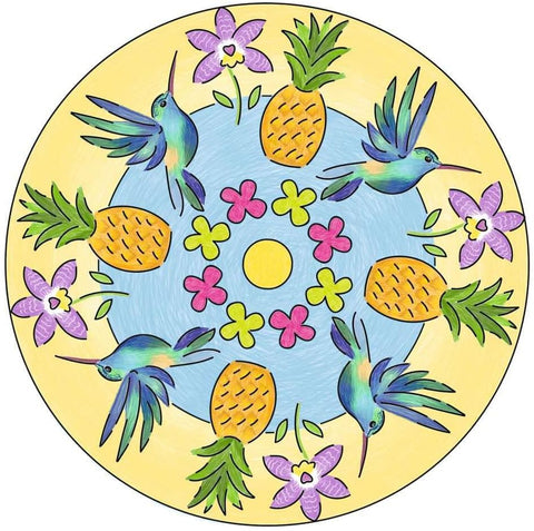 Ravensburger Mandala Designer Flamingo & Friends