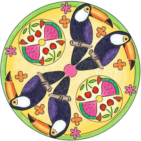 Ravensburger Mandala Designer Flamingo & Friends