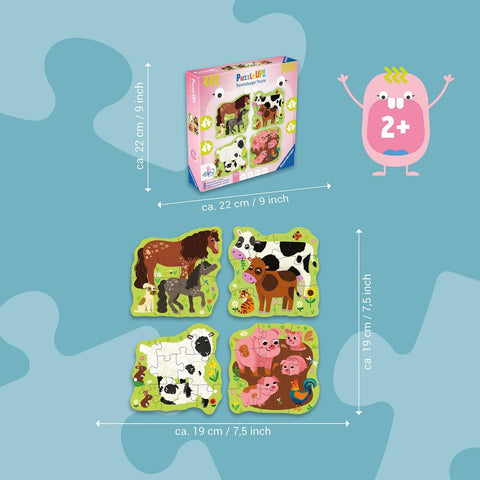 Ravensburger Puzzle Up Farm Animals