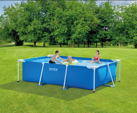Intex Rectangular Frame Above Ground Pool 300x200x75cm