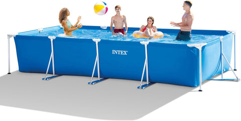 Intex Rectangular Frame Above Ground Pool 450x220x84cm
