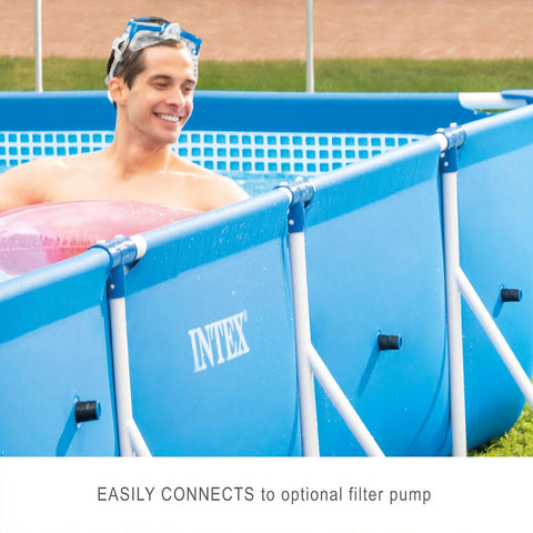 Intex Rectangular Frame Above Ground Pool 450x220x84cm