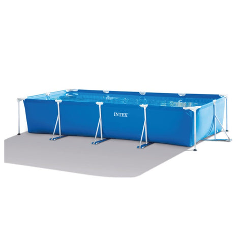 Intex Rectangular Frame Above Ground Pool With Filter Pump 450x220x84cm