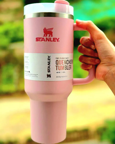 Stanley Quencher H2.0 FlowState Tumbler 1.18L Pink Dust