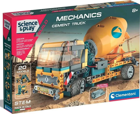 Science & Play Mechanics Cement Truck