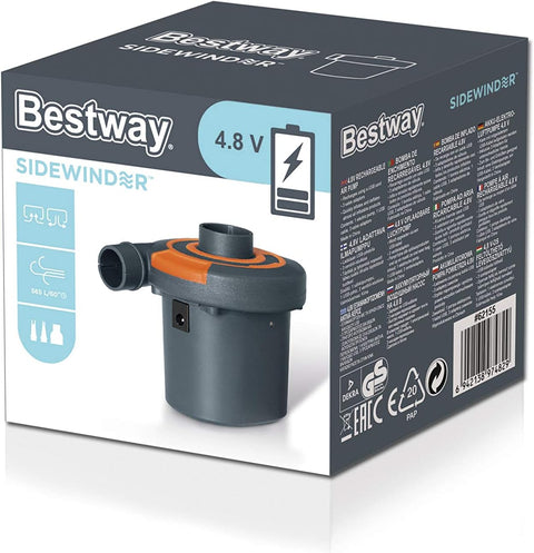 Bestway Sidewinder Rechargeable 4.8V Electric Air Pump