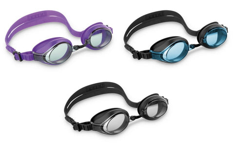 Intex Silicone Sport Racing Swimming Goggles 8+ yrs
