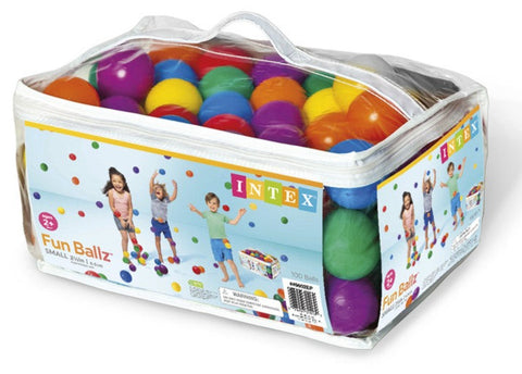 Intex Small Fun Balls 100 Count 6.5cm