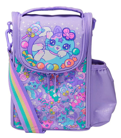 Smiggle Adventurous Lilac Junior ID Lunch Bag With Strap